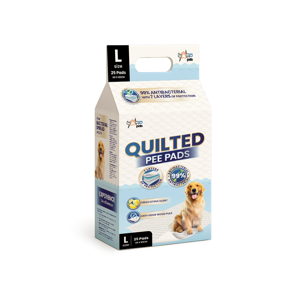 Standard 99% Antibacterial Pee Pad - Odor Control, Clean Use, Strong Absorbency