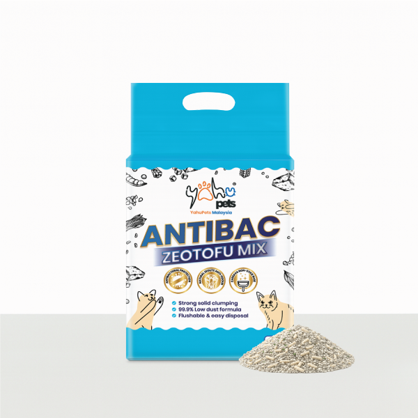 Antibacterial ZeoTofu Cat Litter 8L/2.8KG