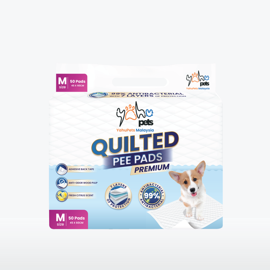 Premium 99% Antibacterial Pee Pad - No Odor, No Mess, Max Absorbency