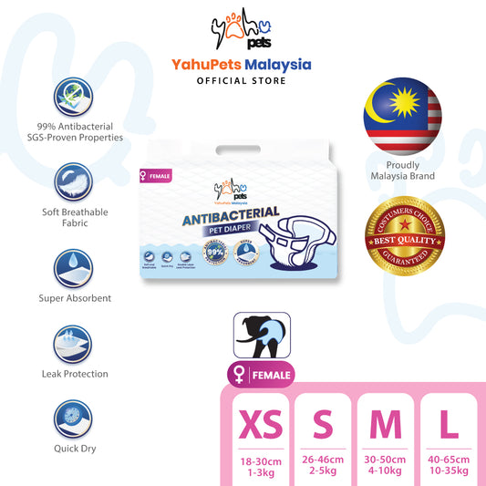 99% Antibacterial Diaper (Female Diaper)